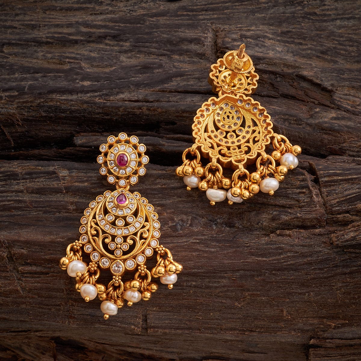 Temple Earring Silver Temple Earring 158383