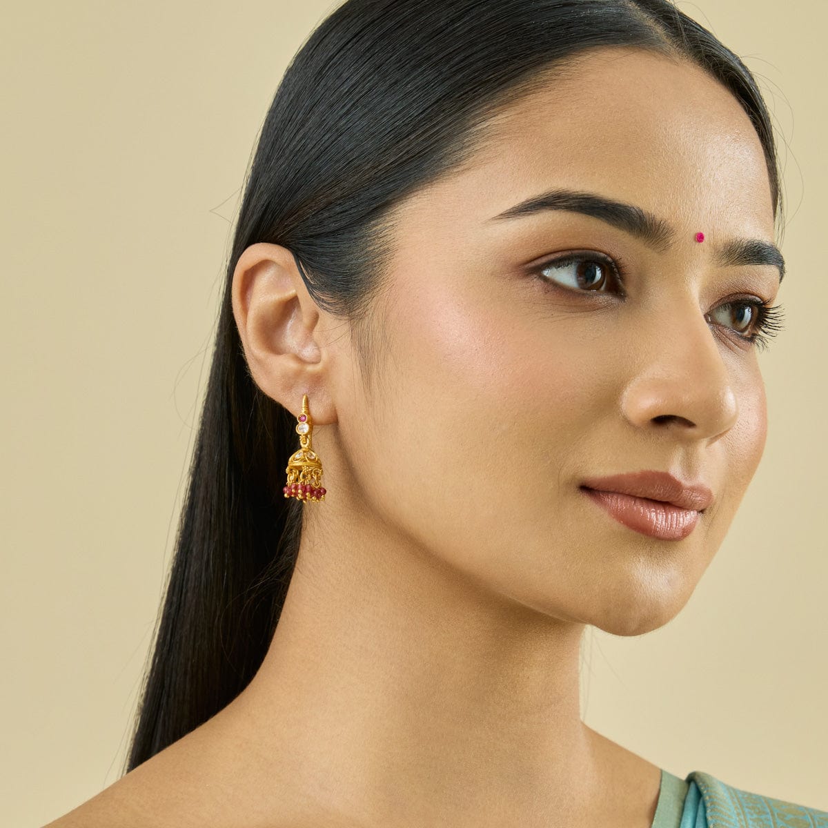 Temple Earring Silver Temple Earring 160587