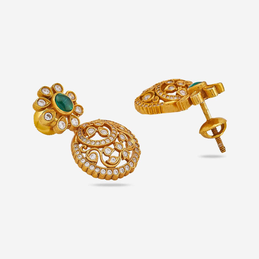 Temple Earring Silver Temple Earring 160624