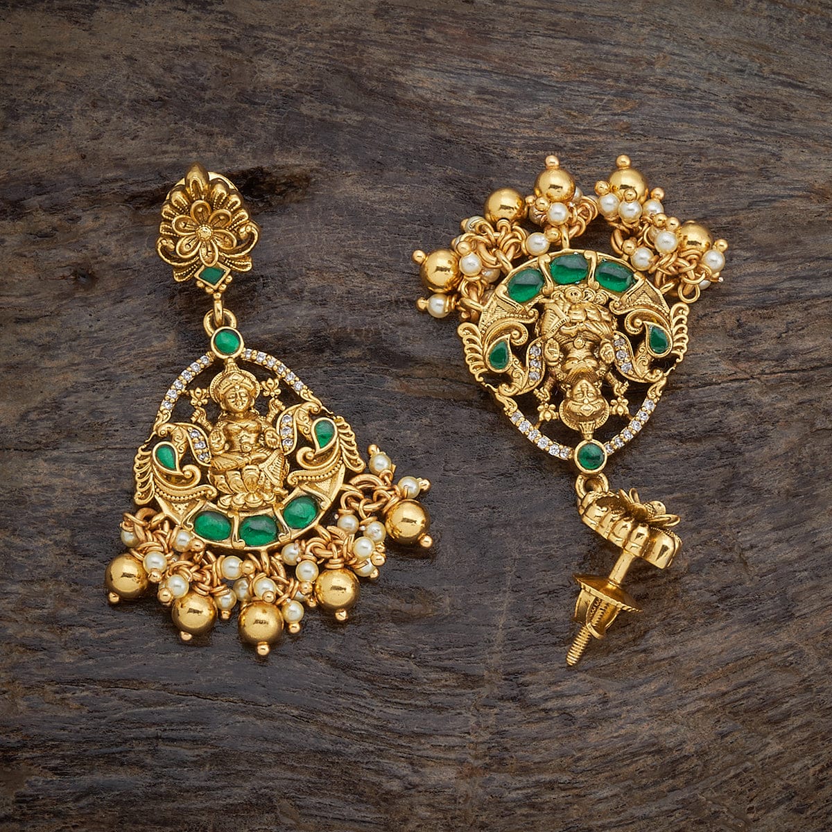 Temple Earring Silver Temple Earring 161752
