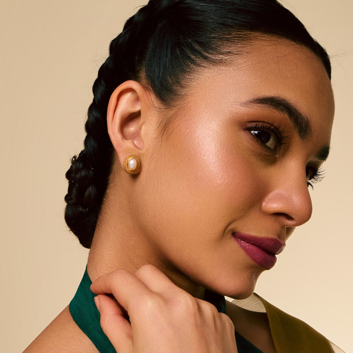 Temple Earring Silver Temple Earring 162785