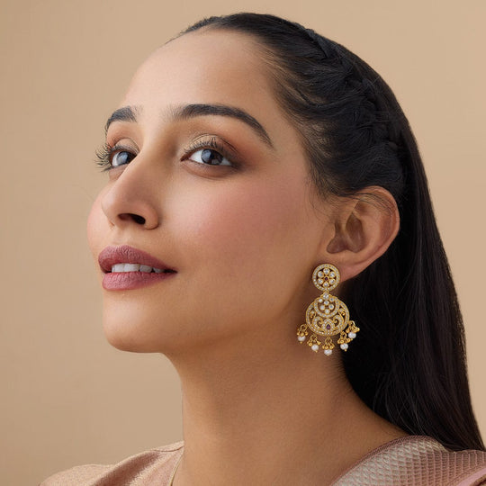 Temple Earring Silver Temple Earring 164644