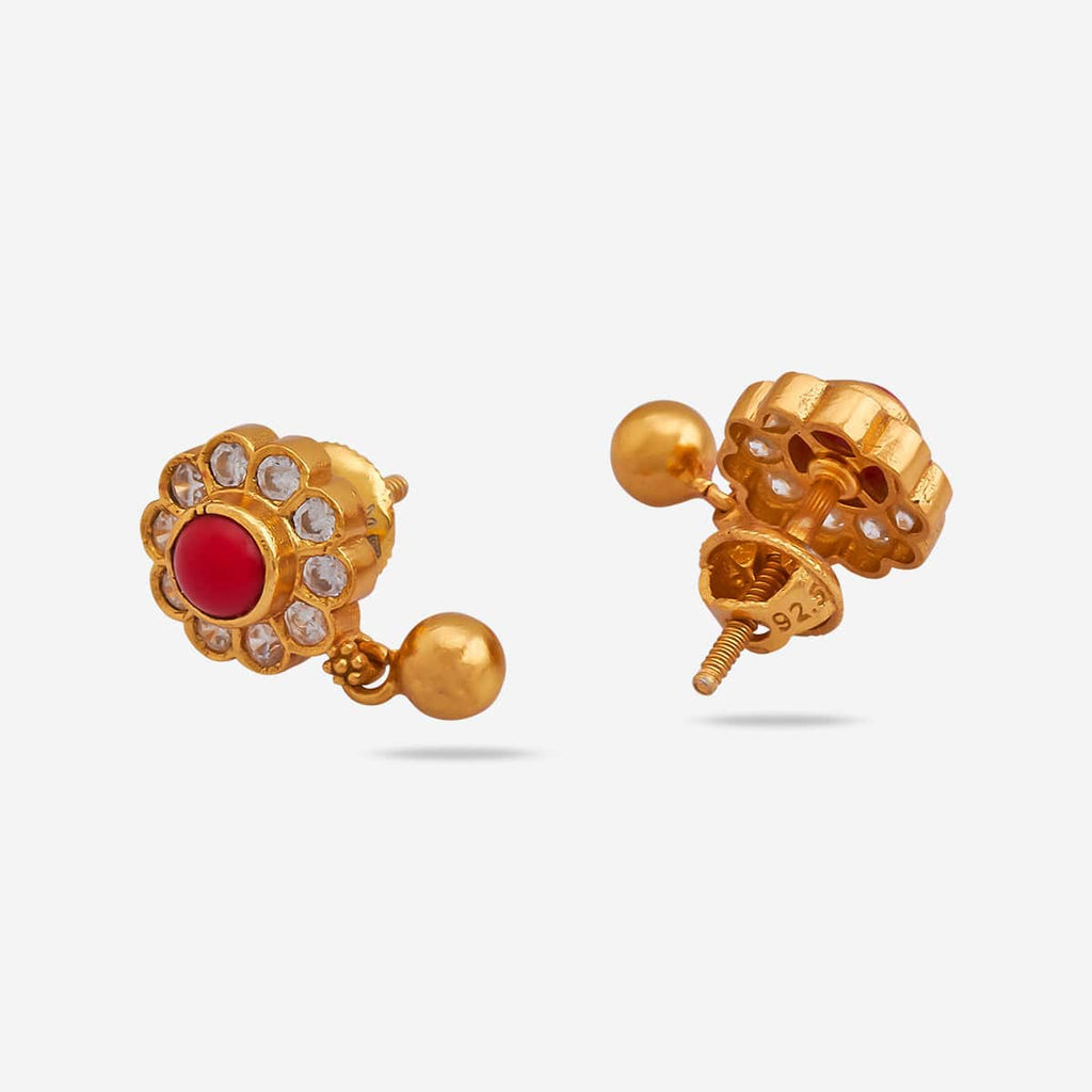 Temple Earring Silver Temple Earring 165973