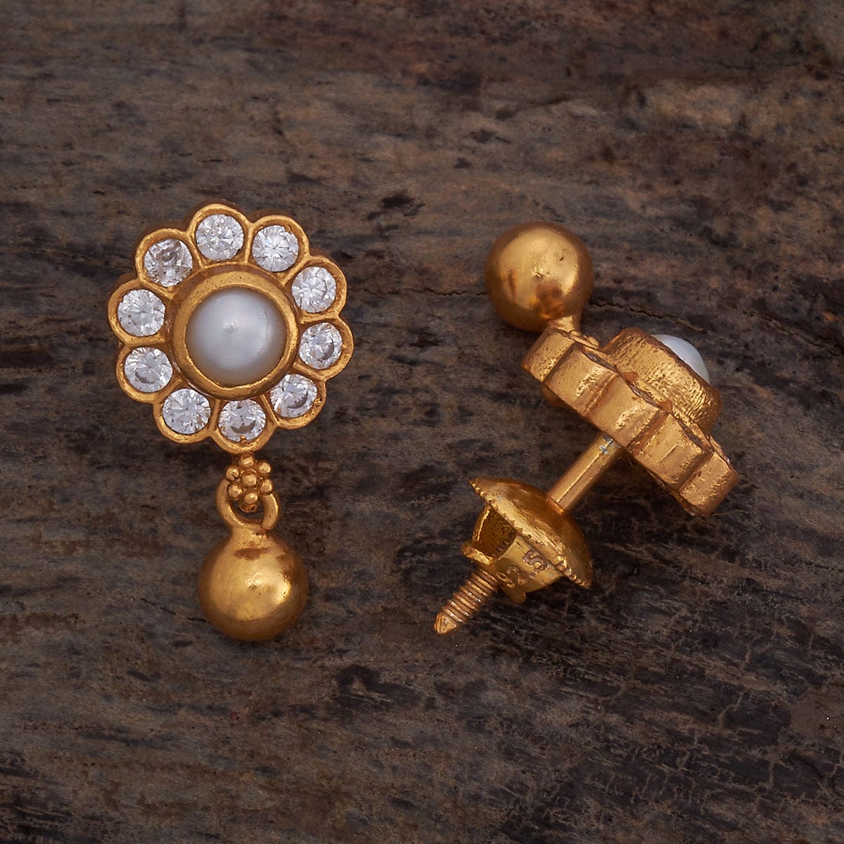 Temple Earring Silver Temple Earring 165973