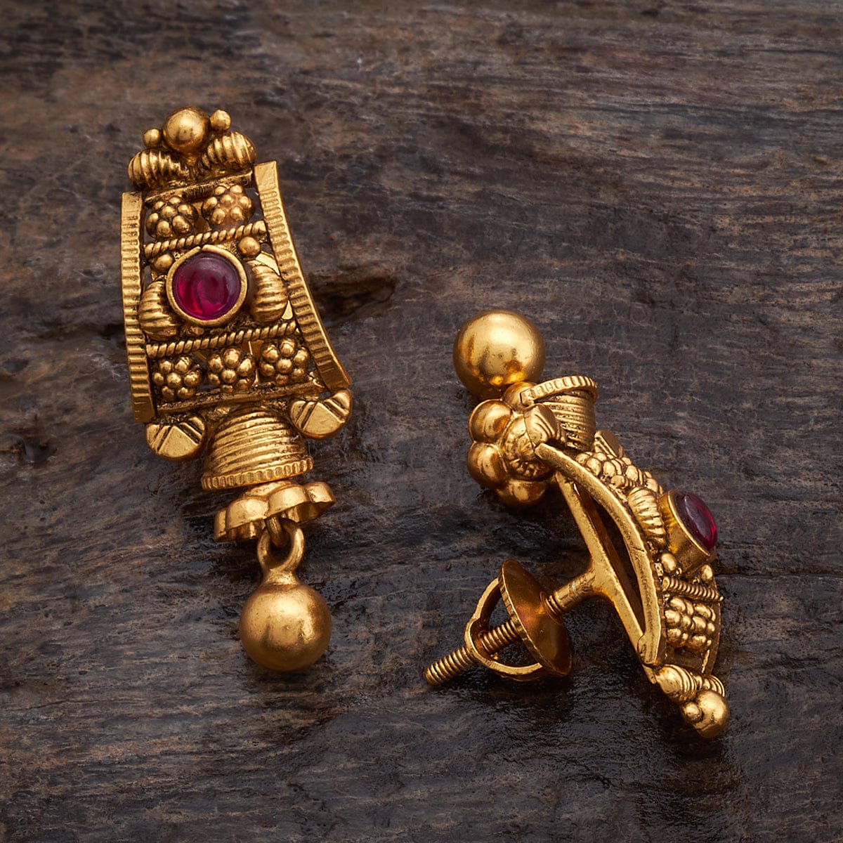 Temple Earring Silver Temple Earring 168229