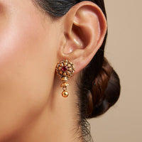 Temple Earring Silver Temple Earring 168231