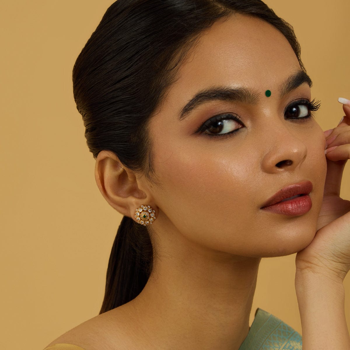 Temple Earring Silver Temple Earring 170045