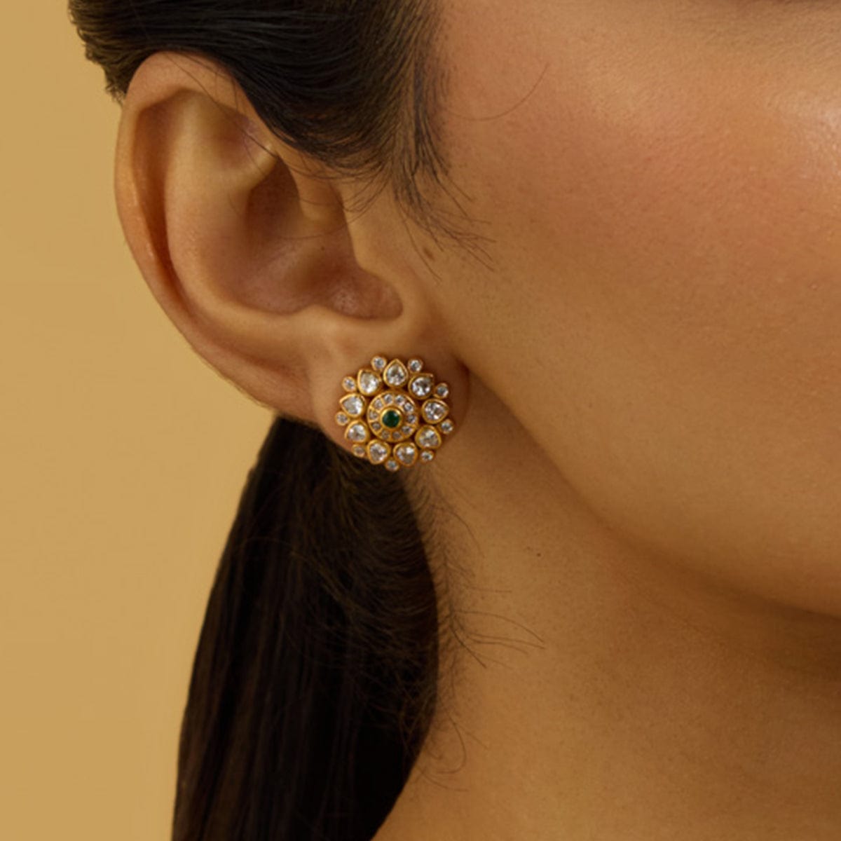 Temple Earring Silver Temple Earring 170045