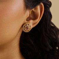 Temple Earring Silver Temple Earring 172554