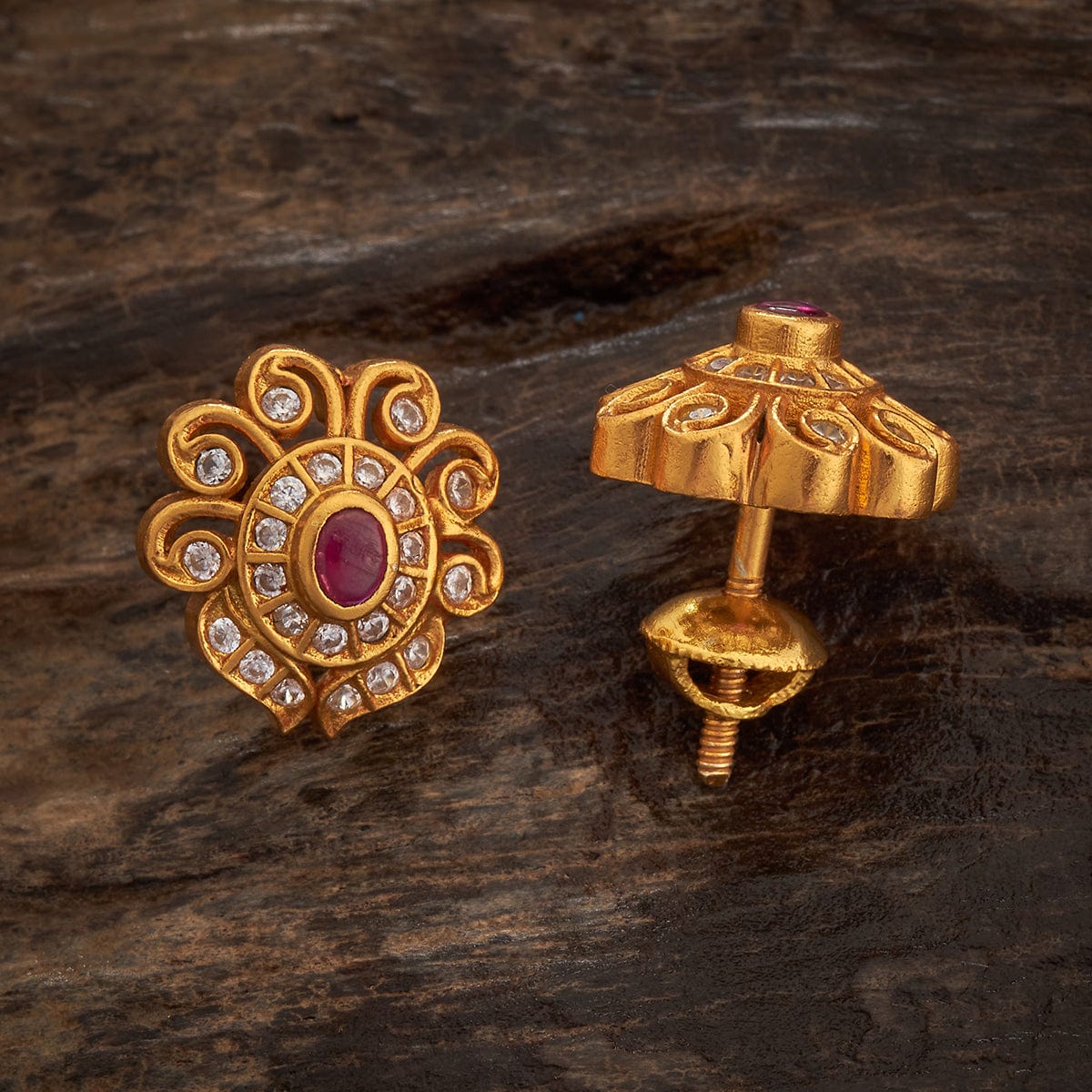 Temple Earring Silver Temple Earring 172565