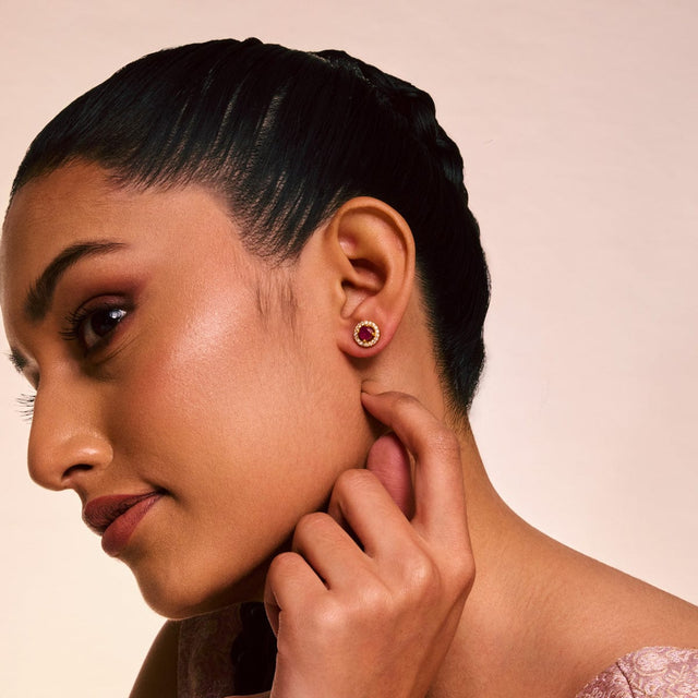 Temple Earring Silver Temple Earring 174071