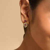 Temple Earring Silver Temple Earring 174078