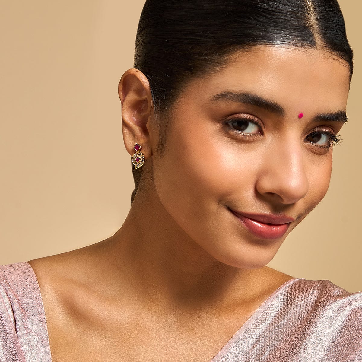 Temple Earring Silver Temple Earring 174078