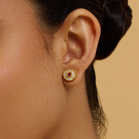 Temple Earring Silver Temple Earring 174081