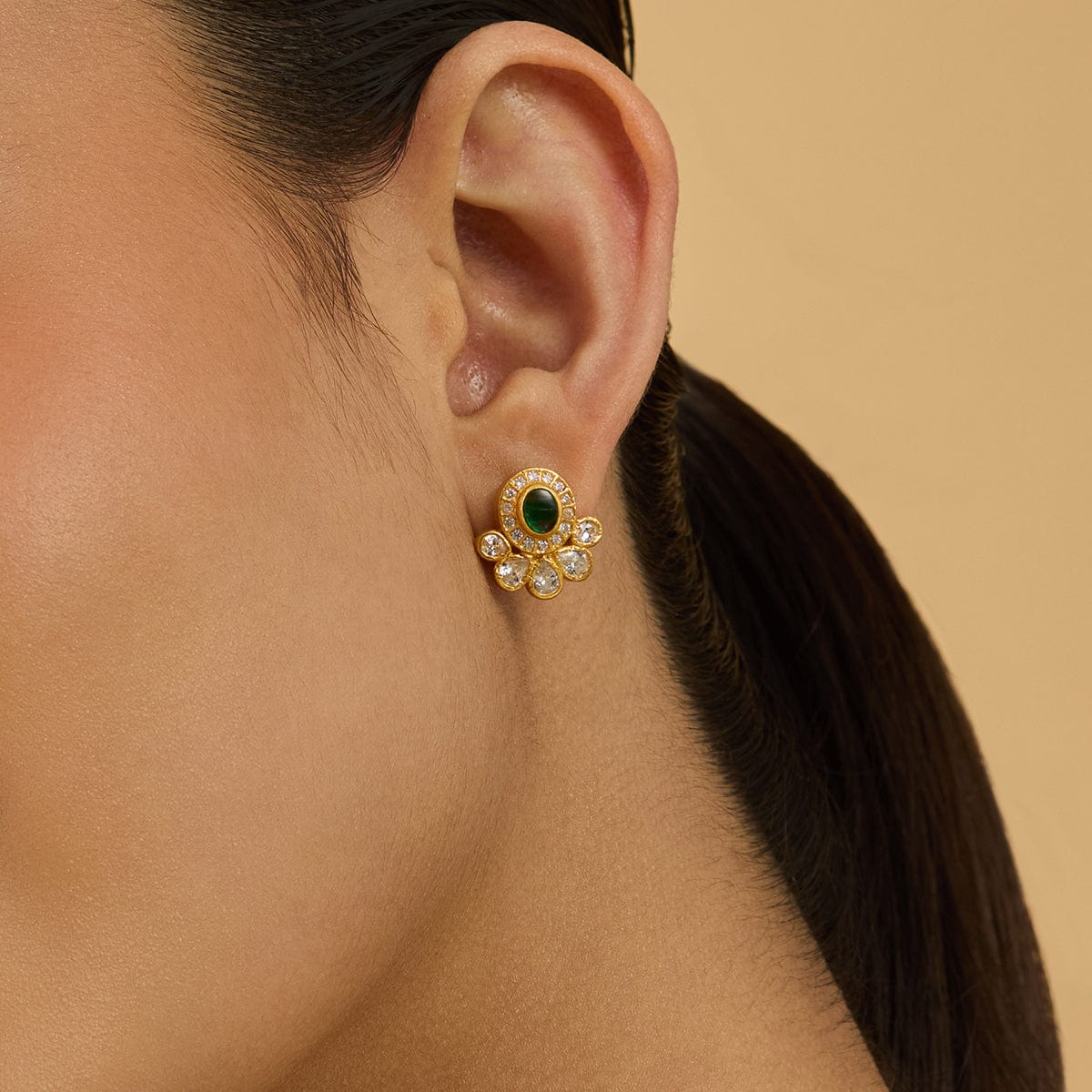 Temple Earring Silver Temple Earring 174248