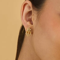 Temple Earring Silver Temple Earring 174249