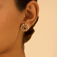 Temple Earring Silver Temple Earring 177351