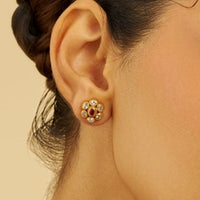 Temple Earring Silver Temple Earring 177355