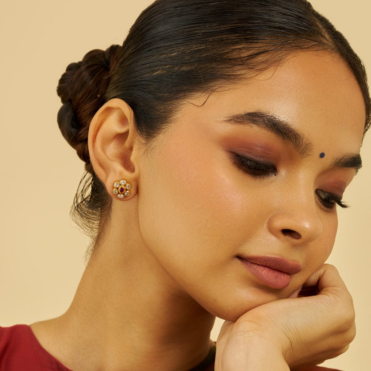 Temple Earring Silver Temple Earring 177355