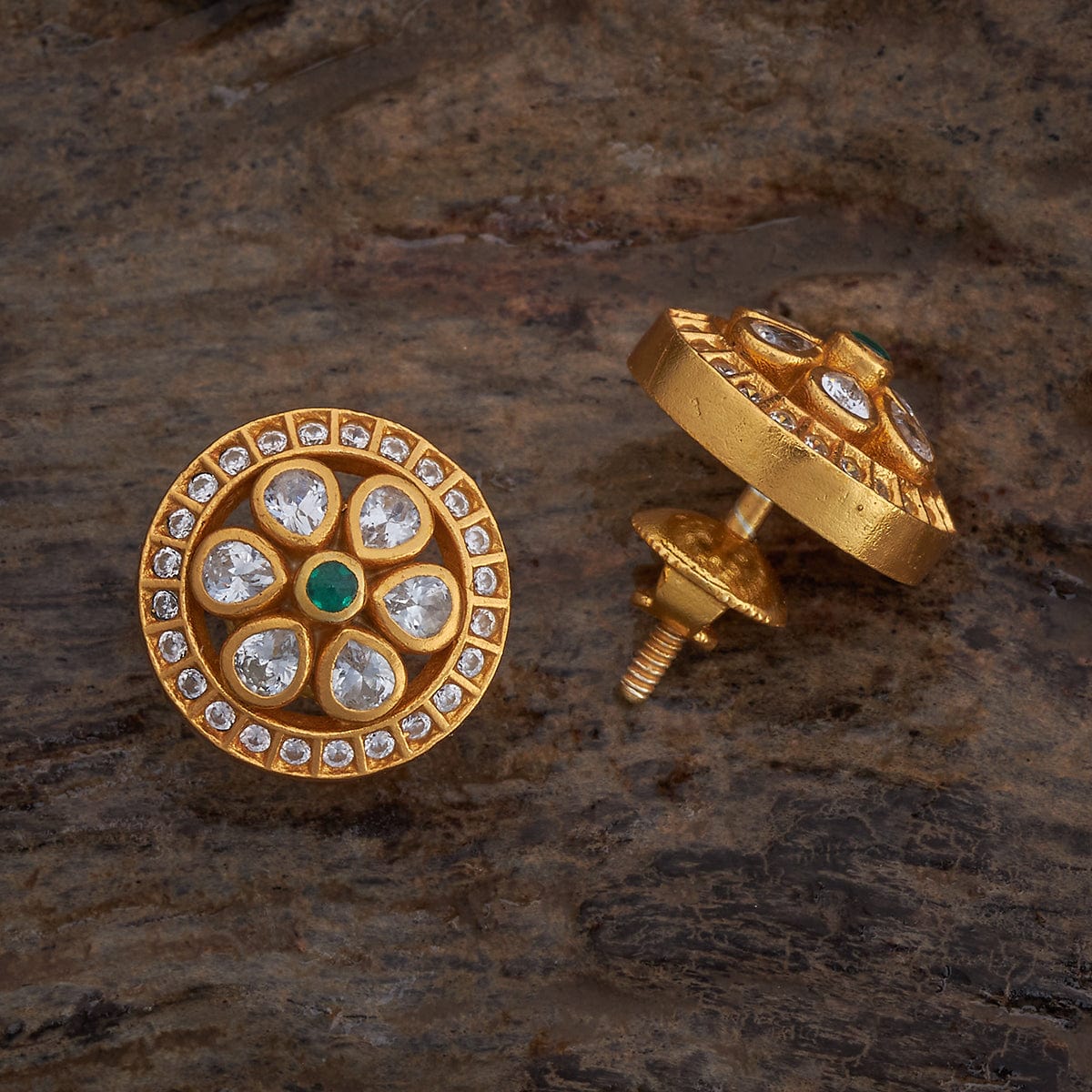 Temple Earring Silver Temple Earring 177357