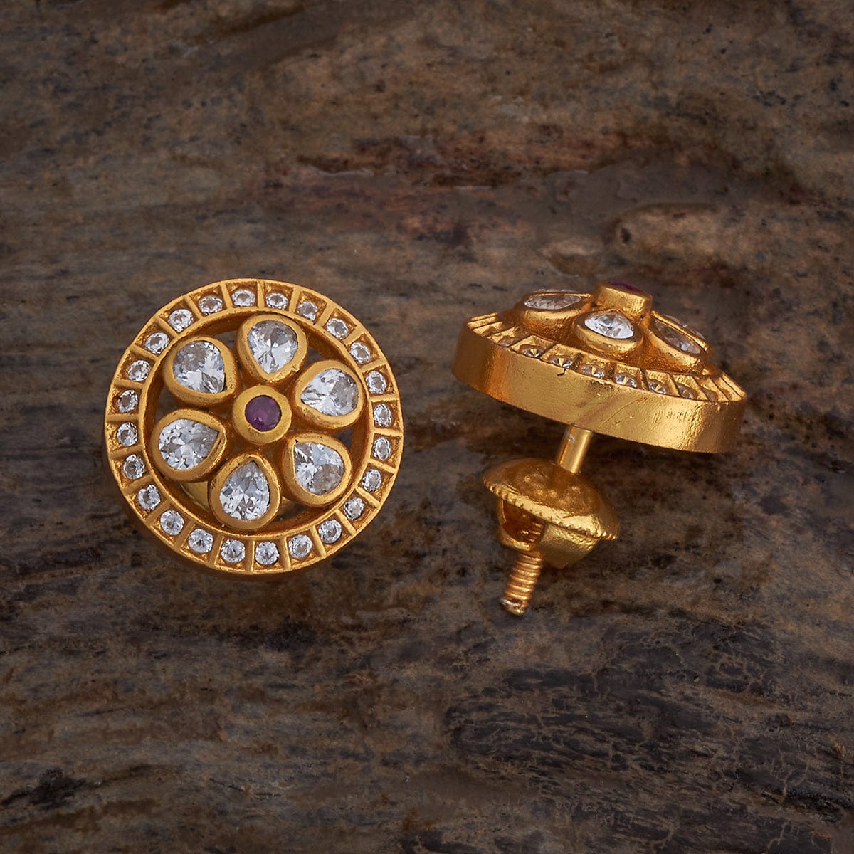 Temple Earring Silver Temple Earring 177357