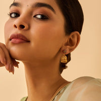 Temple Earring Silver Temple Earring 177402