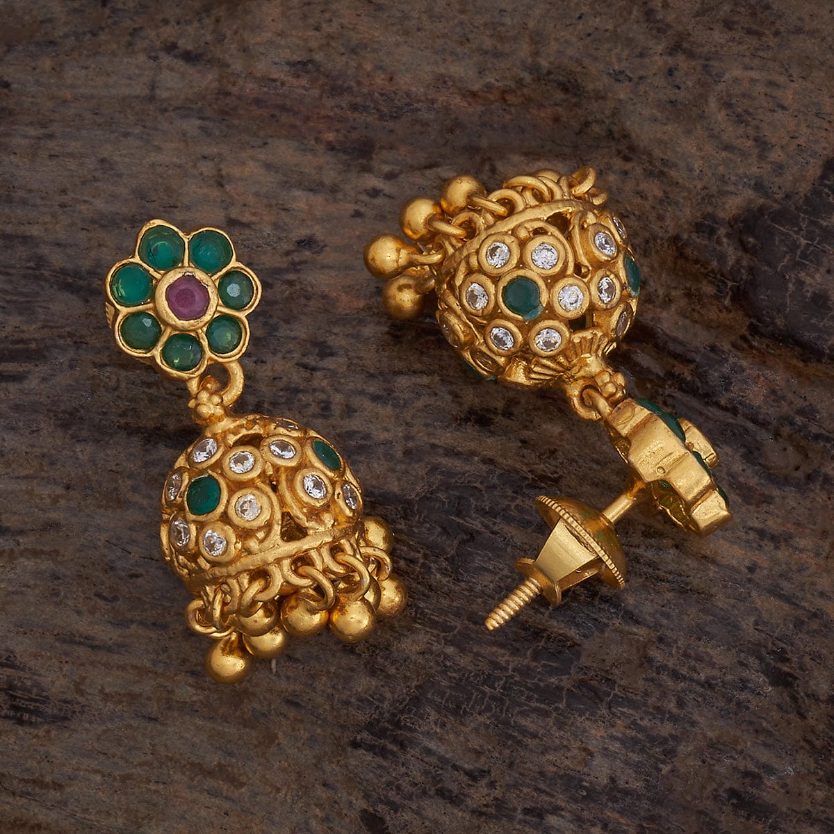 Temple Earring Silver Temple Earring 177402