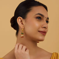 Temple Earring Silver Temple Earring 177403