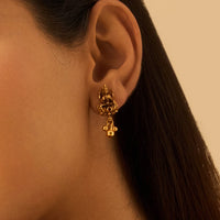 Temple Earring Silver Temple Earring 177414