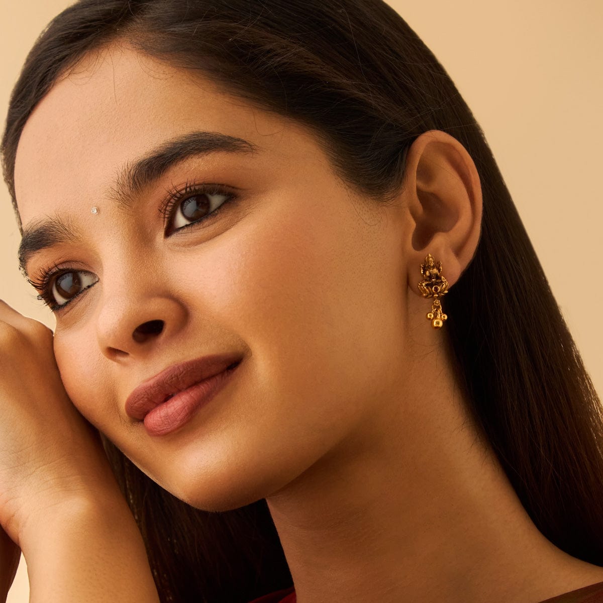 Temple Earring Silver Temple Earring 177414