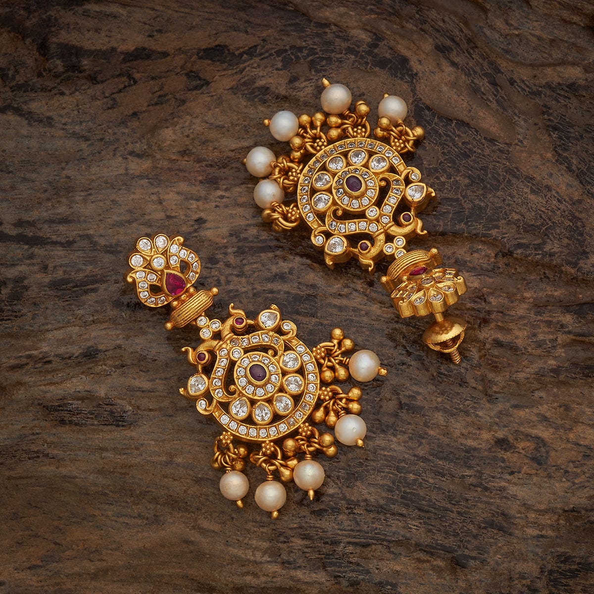 Temple Earring Silver Temple Earring 178151