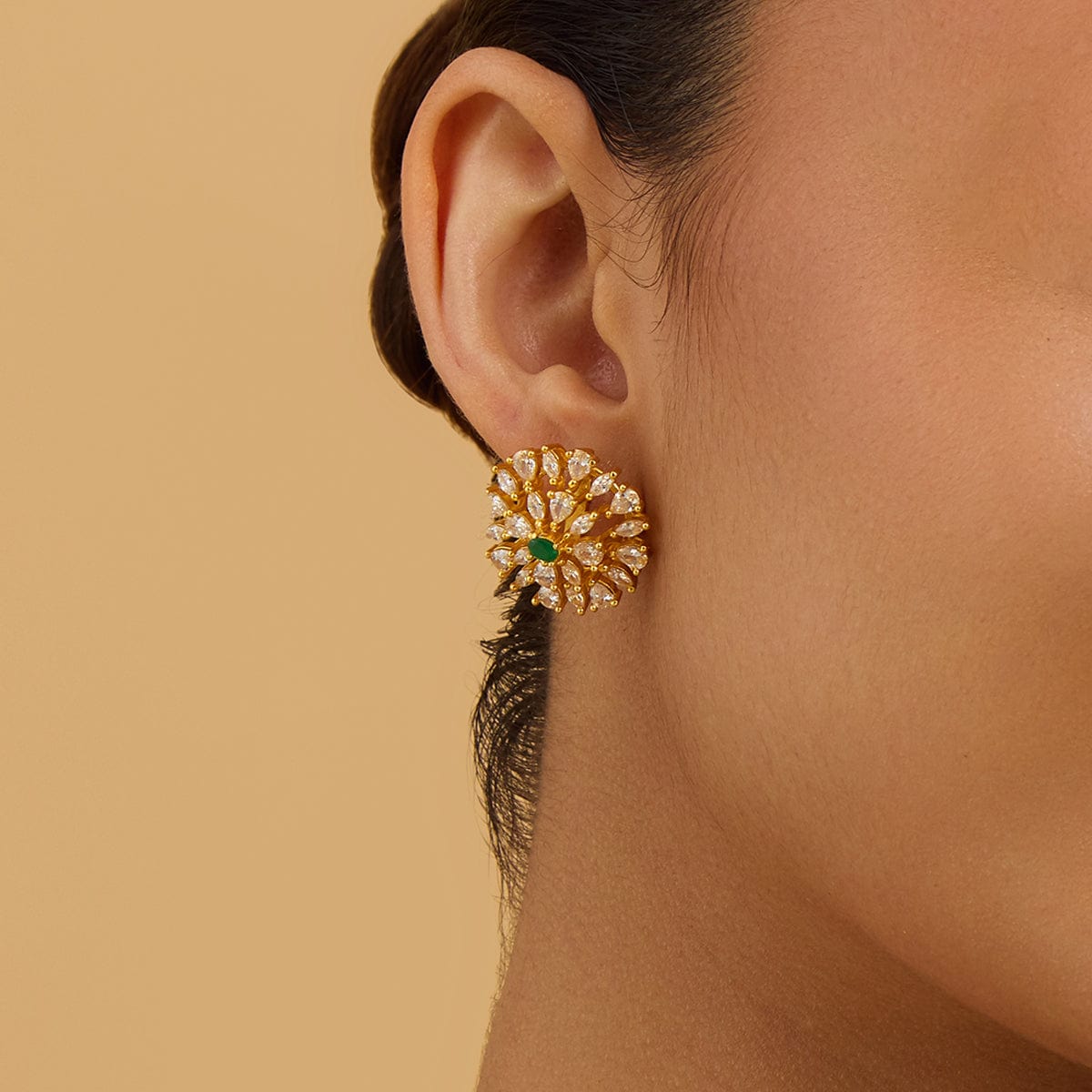 Temple Earring Silver Temple Earring 179563