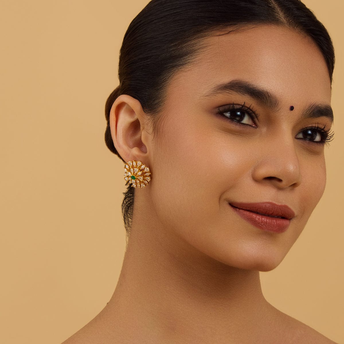 Temple Earring Silver Temple Earring 179563