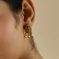 Temple Earring Silver Temple Earring 179593