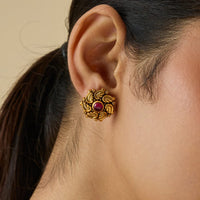 Temple Earring Silver Temple Earring 179595