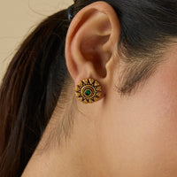 Temple Earring Silver Temple Earring 179596