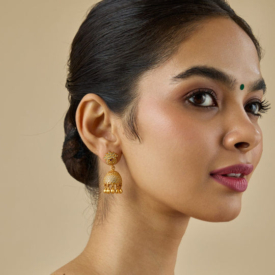 Temple Earring Silver Temple Earring 179605