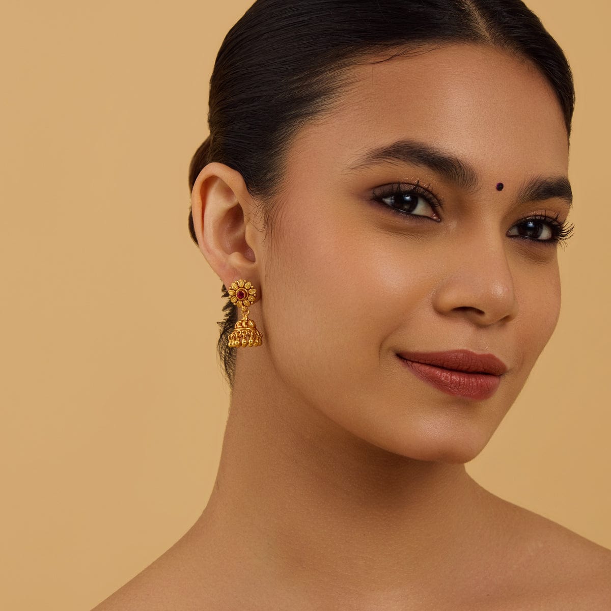 Temple Earring Silver Temple Earring 179610