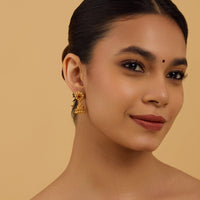 Temple Earring Silver Temple Earring 179610