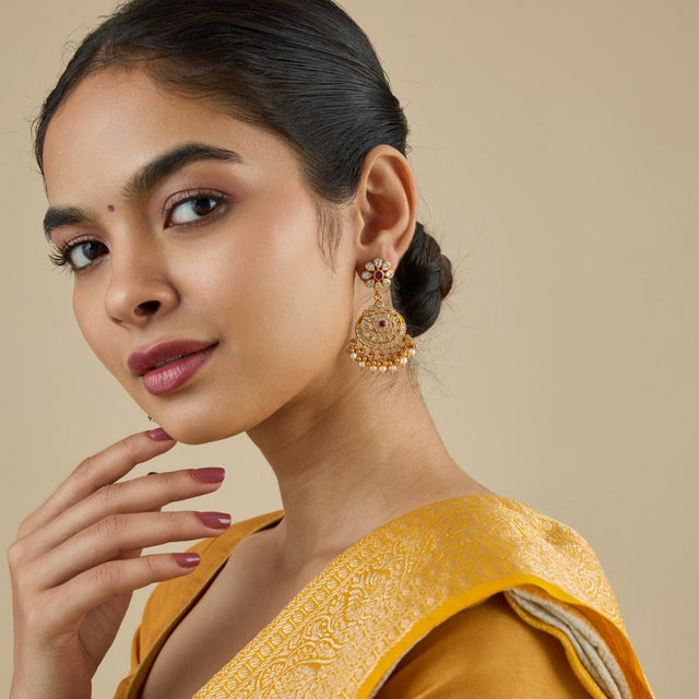 Temple Earring Silver Temple Earring 180490