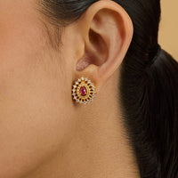 Temple Earring Silver Temple Earring 181575