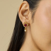 Temple Earring Silver Temple Earring 181798