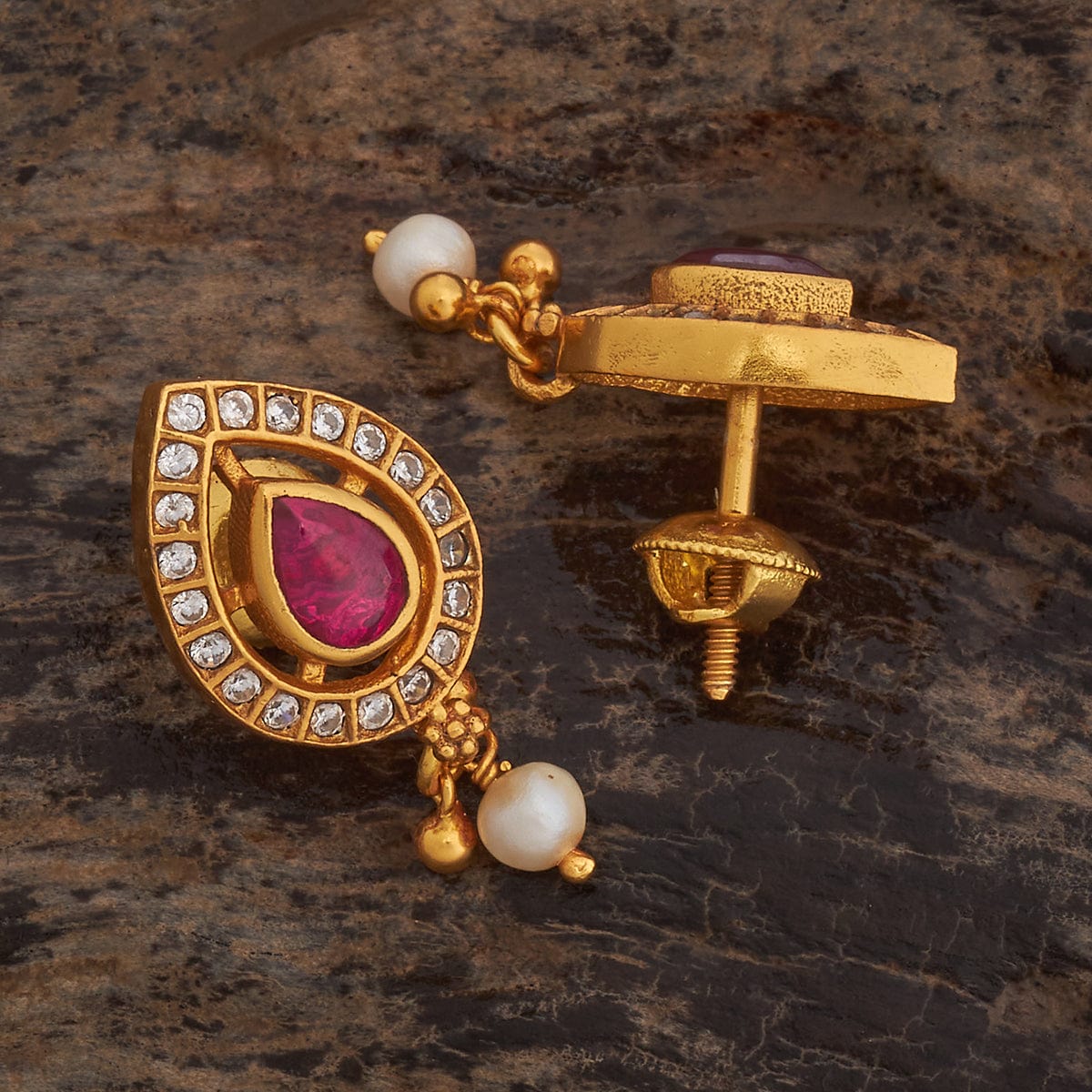 Temple Earring Silver Temple Earring 181799