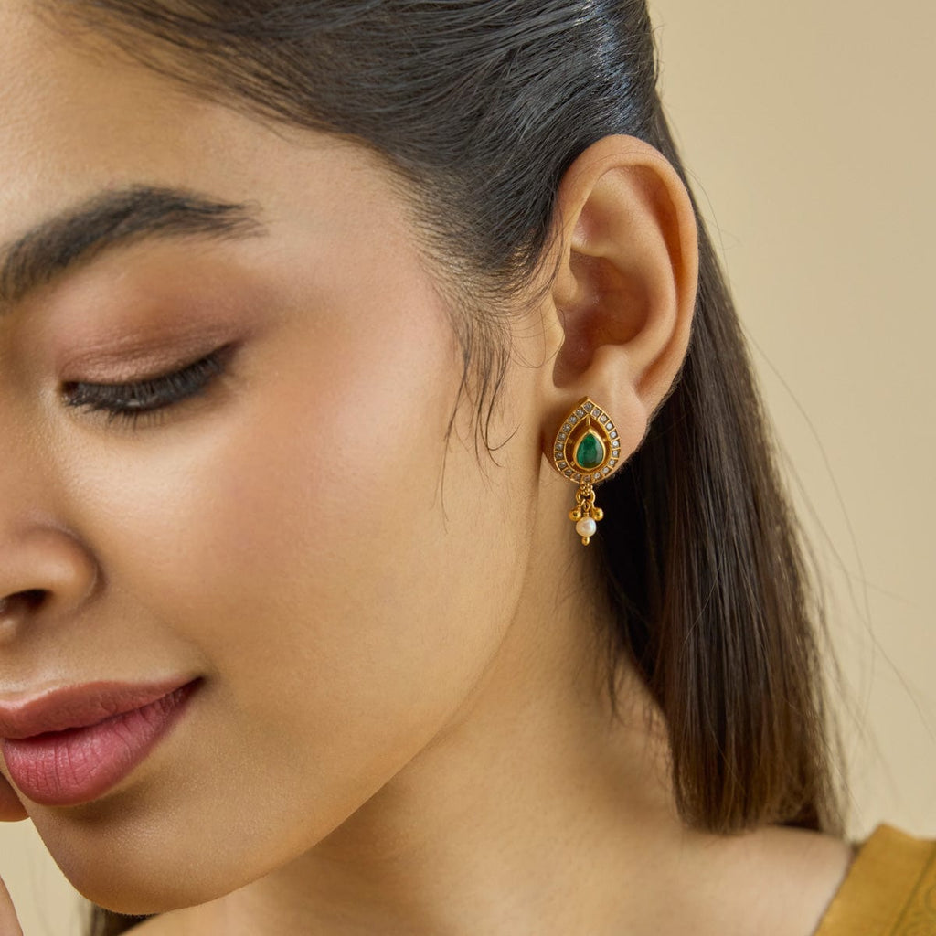 Temple Earring Silver Temple Earring 181799