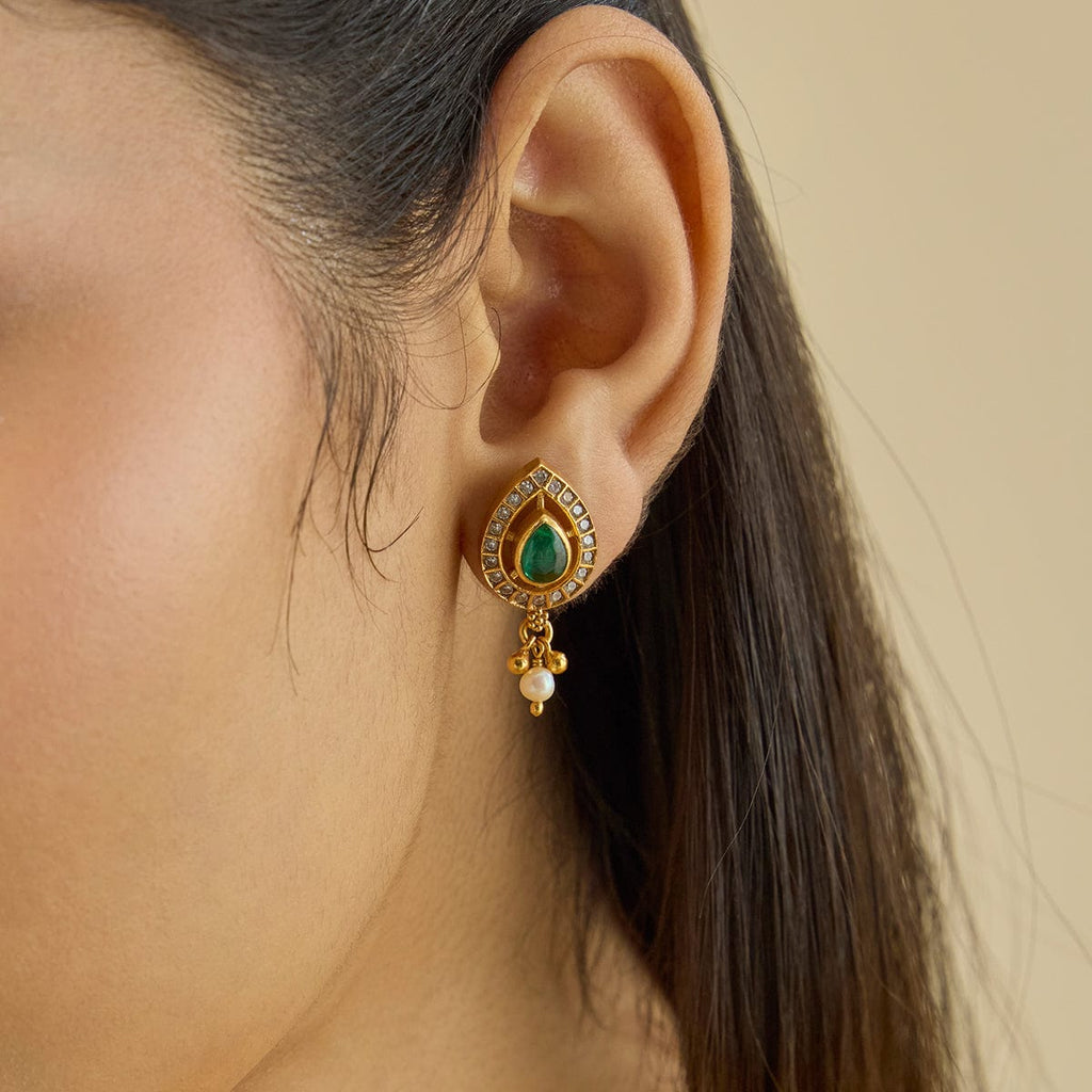 Temple Earring Silver Temple Earring 181799