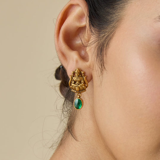 Temple Earring Silver Temple Earring 181805