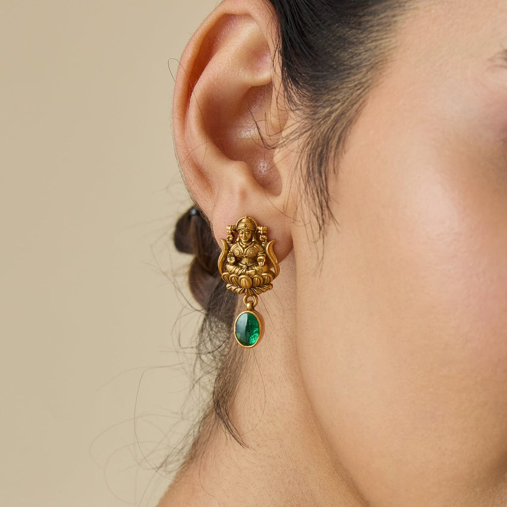 Temple Earring Silver Temple Earring 181805