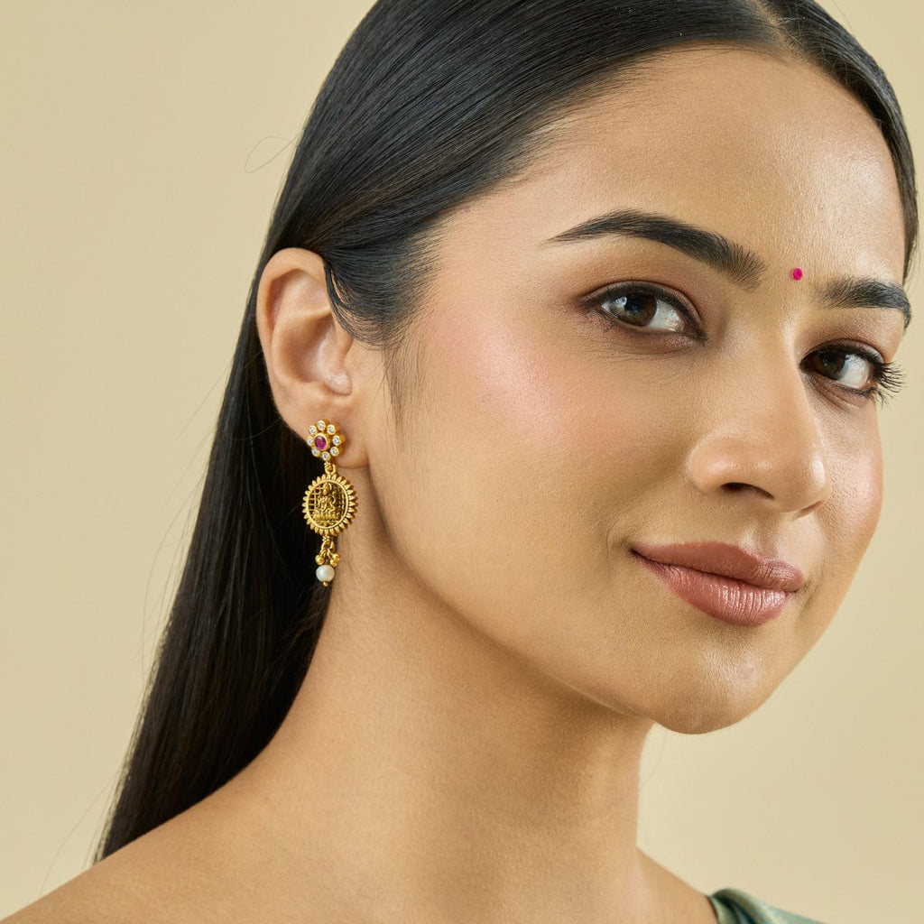 Temple Earring Silver Temple Earring 181808