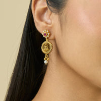 Temple Earring Silver Temple Earring 181808