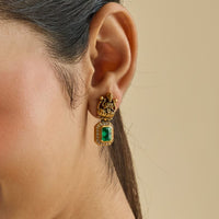 Temple Earring Silver Temple Earring 181810